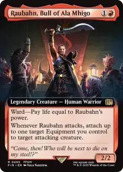 Raubahn, Bull of Ala Mhigo (Extended Art) FINAL FANTASY NM Normal - Image 1