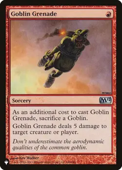 Goblin Grenade - The List Light Play, English Magic the Gathering MTG The List - Image 1