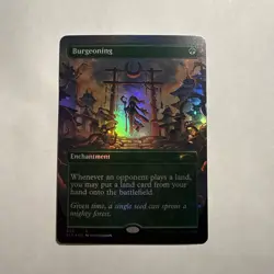 Burgeoning (Borderless) Secret Lair Drop Foil - Image 1