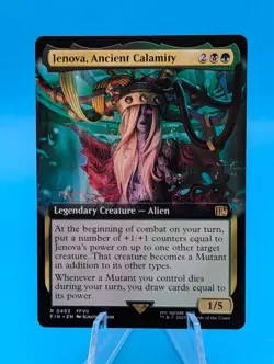 Magic the Gathering | Jenova, Ancient Calamity | Non Foil Extended Art | NM/LP - Image 1