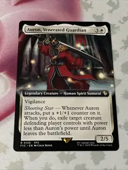 Auron, Venerated Guardian (Extended Art) Commander: Final Fantasy Regular - Image 1