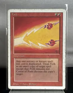Magic The Gathering Revised: Fork (Interrupt) - HP - Image 1