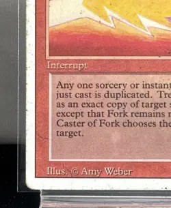 Magic The Gathering Revised: Fork (Interrupt) - HP - Image 5