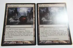 MTG Ghost Quarter x2- -Innistrad-Lightly Played - Image 1