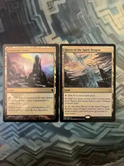 Foil Haven of the Spirit Dragon DoT & Command Tower Commander’s Arsenal EX/LP+ - Image 1