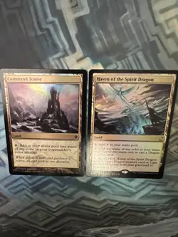 Foil Haven of the Spirit Dragon DoT & Command Tower Commander’s Arsenal EX/LP+ - Image 3