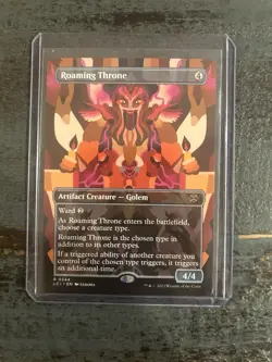 Roaming Throne (Borderless) The Lost Caverns of Ixalan Regular - Image 1