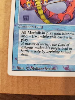 Lord of Atlantis - Revised Edition Magic The Gathering MTG! - Image 3