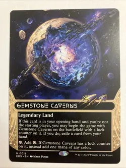 Gemstone Caverns (0016) (Borderless) EOE: Stellar Sights Regular NM MTG - Image 1
