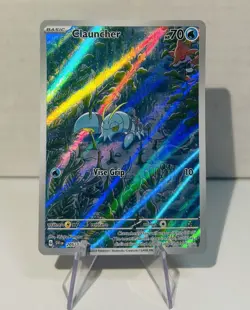 Clauncher SVI 205/198 Scarlet & Violet Illustration Rare Full Art Pokemon TCG NM - Image 1