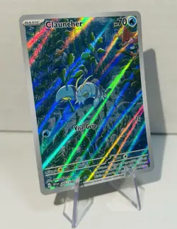 Clauncher SVI 205/198 Scarlet & Violet Illustration Rare Full Art Pokemon TCG NM - Image 2