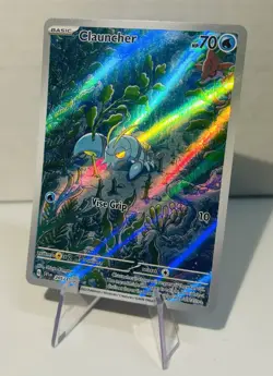Clauncher SVI 205/198 Scarlet & Violet Illustration Rare Full Art Pokemon TCG NM - Image 3