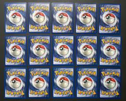 Pokemon TCG - BASE, Jungle, Fossil - 15-Card - COMMON Lot - WotC Vintage LP/LP+ - Image 4