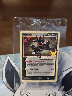 Pokemon Greninja Gold Star ETB Promo SWSH144 Celebrations M/NM | Sealed! - Image 3
