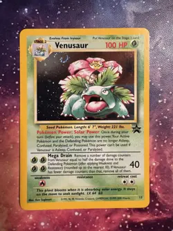 Venusaur Promo WoTC Promo 13/53 NM/LP Pokemon TCG ✨SWIRL✨ - Image 1