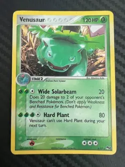 Pokemon TCG Venusaur 6/17 Holo Rare POP Series 2 DMG - Image 1