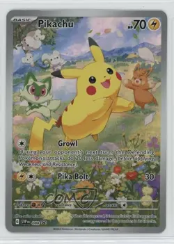 Pikachu (Paldea Adventure Chest) Holo Pokemon Scarlet & Violet Black Star Promo - Image 1