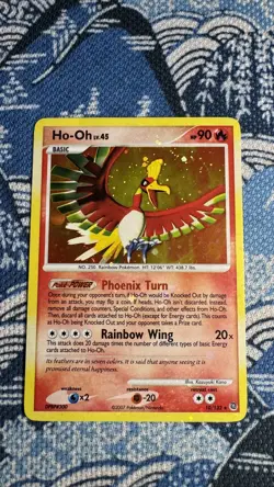 2007 Pokemon Diamond & Pearl Secret Wonders Ho-Oh Holo #10/132 - Image 1