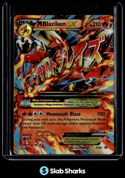 2013 POKEMON XY PROMOS #XY86 MEGA BLAZIKEN - Image 1
