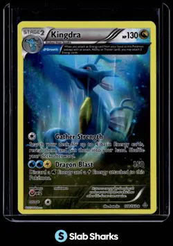 2015 POKEMON XY PRIMAL CLASH #108/160 KINGDRA HOLO - Image 1