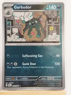 Pokemon TCG (Master Ball Pattern) Garbodor #060/086 White Flare - Image 1