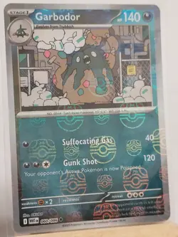 Pokemon TCG (Master Ball Pattern) Garbodor #060/086 White Flare - Image 4