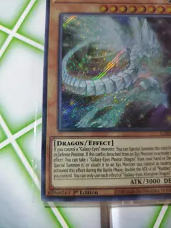 Yu-Gi-Oh! TCG Galaxy-Eyes Afterglow Dragon Legendary Duelists: Season 2 (Sealed) - Image 5