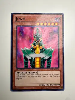 Jinzo BP01-EN003 Starfoil Rare Yugioh 1st Edition Battle Pack: Epic Dawn 2012 LP - Image 1