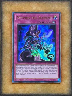 Yugioh Apophis The Serpent MZTM-EN010 Ultra Rare 1st Ed NM - Image 1