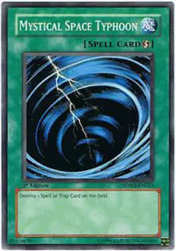 Mystical Space Typhoon - SDWS-EN023 - Common - 1st Edition x3 - Lightly Played - Image 1