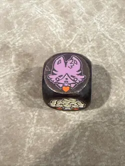 Manamoon Madolche Dice Amanda Lapalme Holographic Metal Dice Yugioh Rare - Image 1