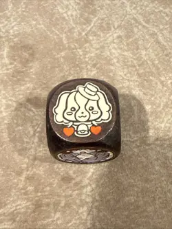 Manamoon Madolche Dice Amanda Lapalme Holographic Metal Dice Yugioh Rare - Image 2