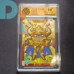CCG 10 KAYOU Official 2023 SAINT SEIYA TCG Card SS-QR-002 TAURUS - Image 1