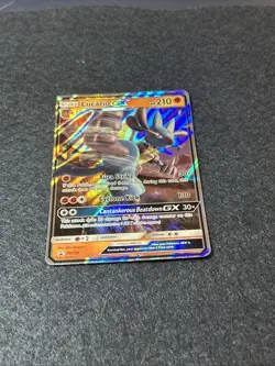 Pokemon Card Lucario GX SM100 Holo Black Star Promo 2018 Sun & Moon - Image 4