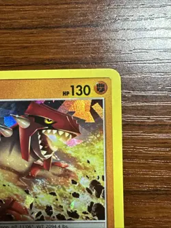 Groudon Rare Cracked Ice Holo Card SM Cosmic Eclipse 113/236 Pokemon TCG 2019 - Image 3