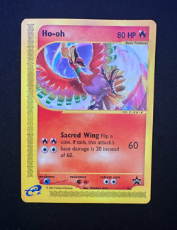 2003 Ho-oh 52/53 Wotc Promo Regular Vintage Pokemon Card - Image 1