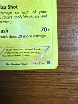 Pokemon TCG Raichu Breakthrough Holo Rare Card 49/162 Cracked Ice - Image 5
