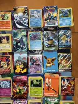 Pokemon Card Lot Fire Holo Etc Theme Decks Pikachu Raichu Deoxys Sylveon Glaceon - Image 4