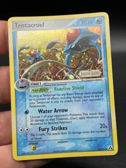 Pokemon Card - Tentacruel Legend Maker 45/92 Reverse Holo Stamped NM AS3 - Image 2