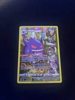 Gengar TG06/TG30 Swsh11: Lost Origin Trainer Gallery Holo NM Pokemon Card - Image 1