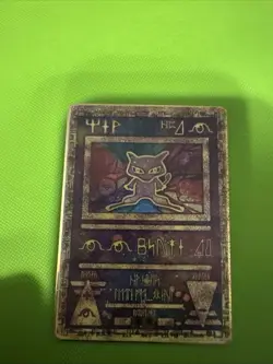 Pokemon Ancient Mew Promos “METAL” Card TCG Pokemon AS IS - Image 1