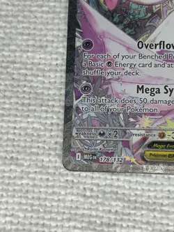 Mega Gardevoir EX 178/132 Mega Evolution Special Illustration Rare Pokemon Card - Image 2