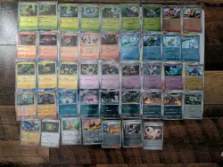 Pokemon TCG Black Bolt White Flare Lot Of 43 Pokeball Holo Cards No Dupes - Image 1