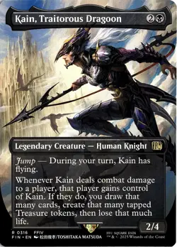 NM - Kain, Traitorous Dragoon (Borderless) R FINAL FANTASY 316 - Image 1