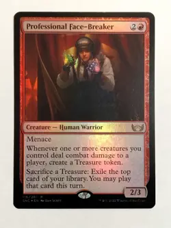 Magic the Gathering: Streets of New Capenna PROFESSIONAL FACE-BREAKER FOIL RARE - Image 1