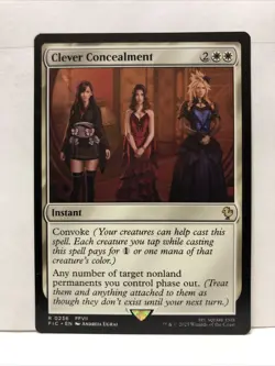 MTG Clever Concealment Magic: The Gathering Commander: Final Fantasy Rare #0236 - Image 1