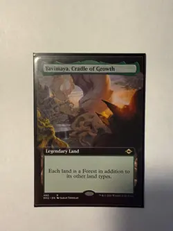 Yavimaya, Cradle of Growth (Extended Art) Modern Horizons 2 MINT - Image 1