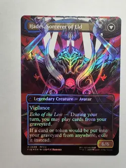 Emet-Selch, Unsundered - Hades (Borderless) (Surge Foil) MTG Final Fantasy 539 - Image 2
