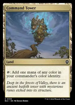 1x Command Tower NM Eng MTG - Bloomburrow Commander - Image 1
