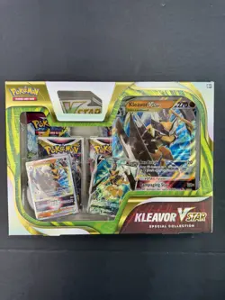 Pokemon TCG - Kleavor VSTAR Special Collection Box New/Factory Sealed - Image 1